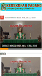 Mobile Screenshot of keuskupanpadang.org